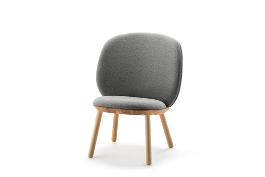 Naïve Low Chair in Gray by Etc.etc. for Emko