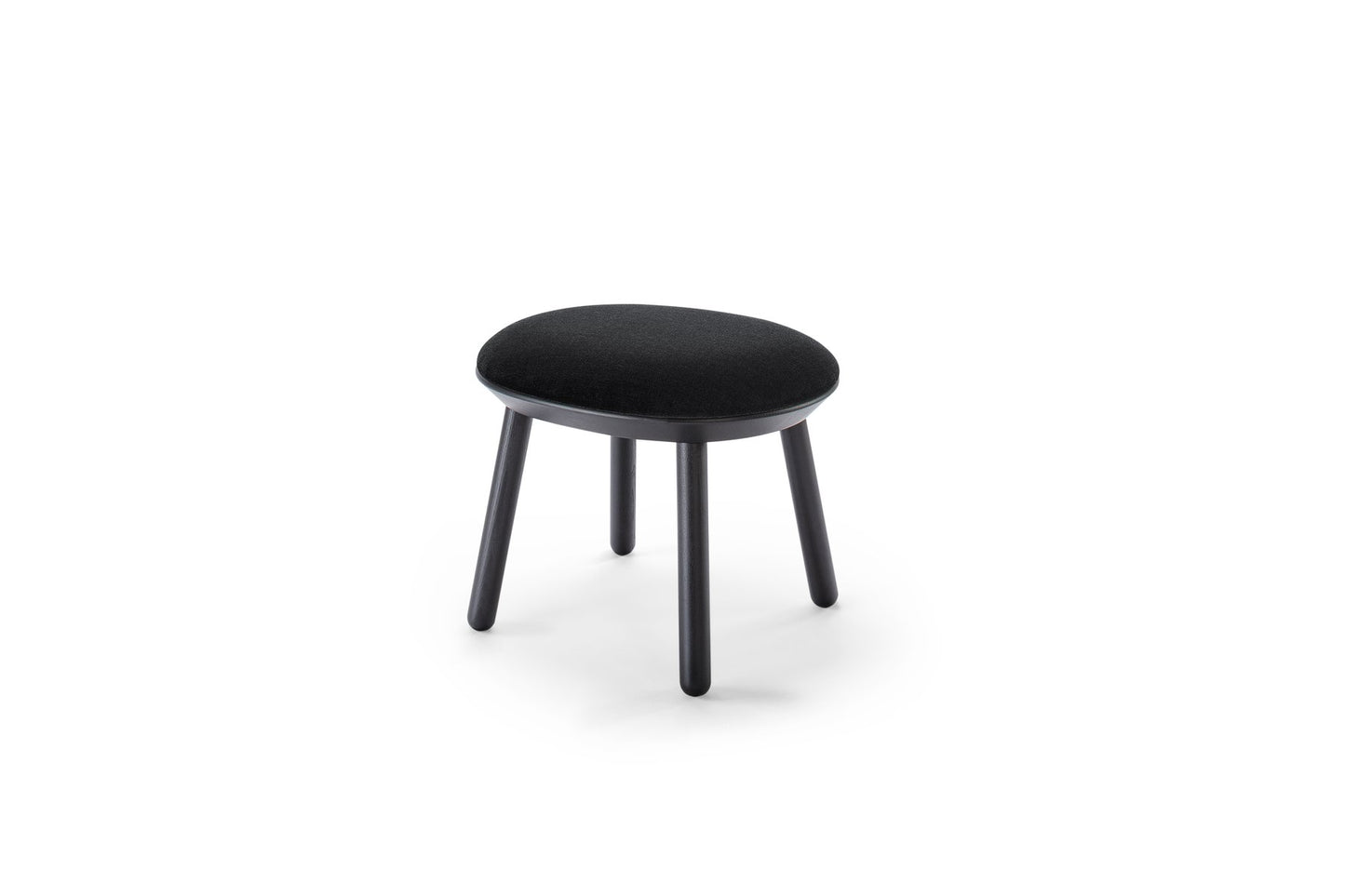 Naïve Ottoman In Black by Etc.etc. for Emko