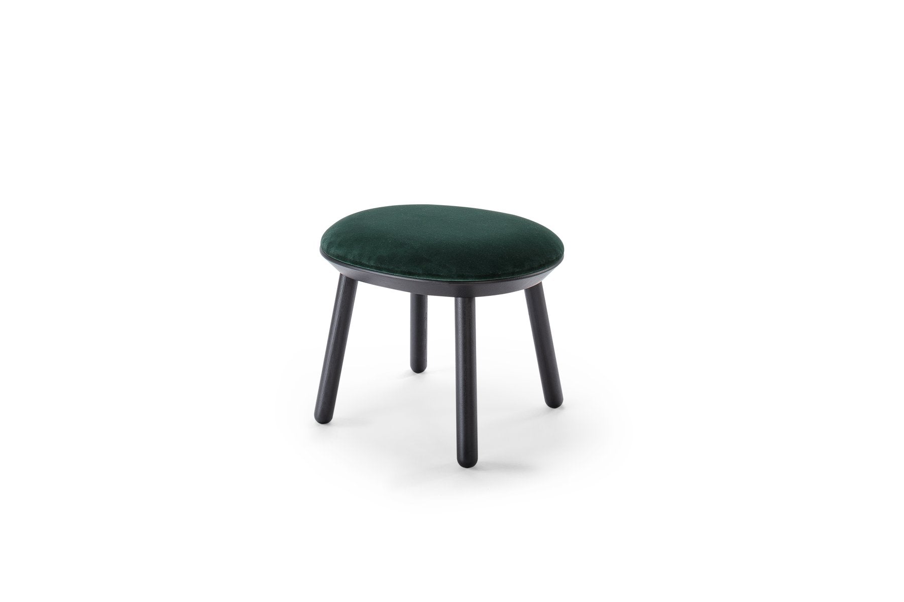 Naïve Ottoman In Bottle Green by Etc.etc. for Emko