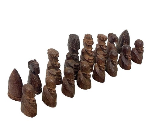 Namibian Chess Set, Set of 33-UCH-1784881