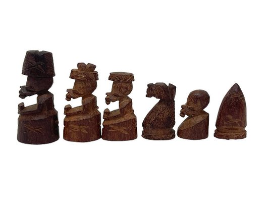 Namibian Chess Set, Set of 33-UCH-1784881