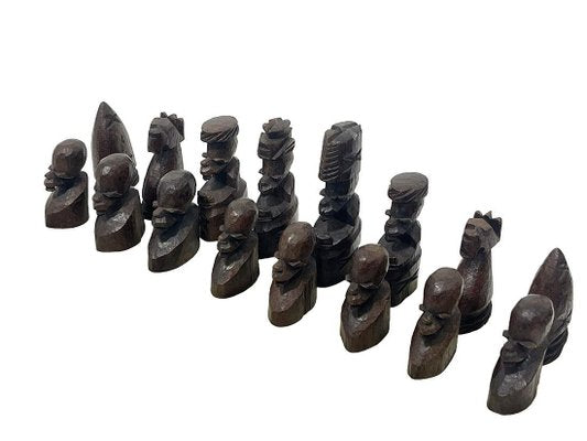 Namibian Chess Set, Set of 33-UCH-1784881