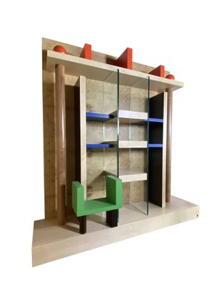 Naomi Bookcase by Ettore Sottsass for Meccani Arredamenti-OHF-1262400