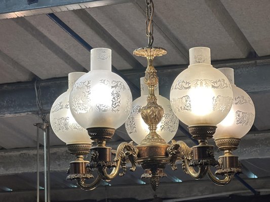 Napoleon III 5-Light Chandelier-BZK-1780667