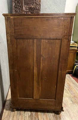 Napoleon III Apothecary Display Case with Inclined Surface in Oak, 1880s-MWB-2035896