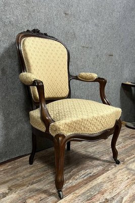 Napoleon III Armchair in Mahogany-MWB-1736261