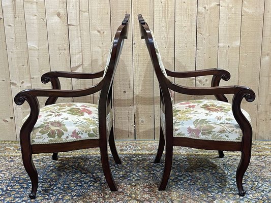 Napoleon III Armchairs, Set of 2-QYF-1768539