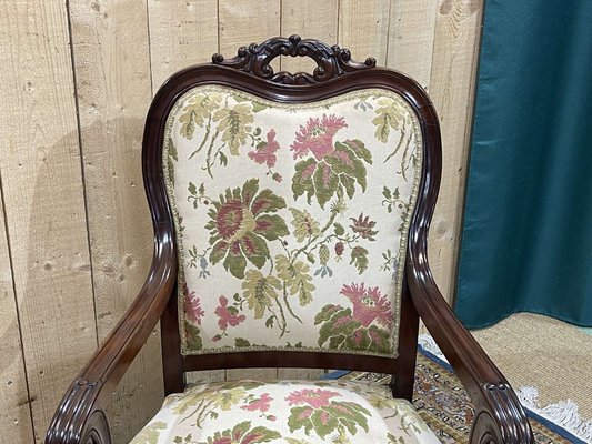 Napoleon III Armchairs, Set of 2-QYF-1768539