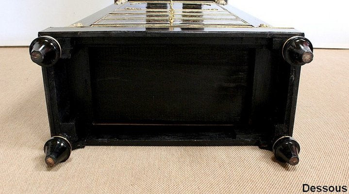 Napoleon III Blackened Wood Secretaire, 19th Century-RVK-990989