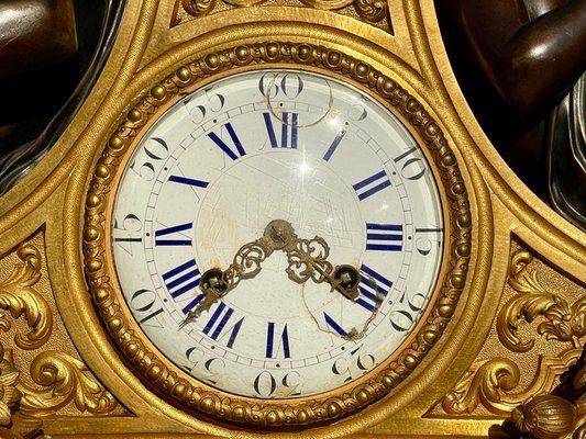 Napoleon III Bronze Clock-NEV-2017103