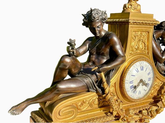 Napoleon III Bronze Clock-NEV-2017103