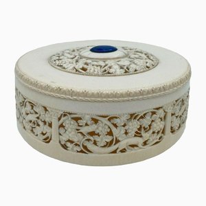 Napoleon III Candy Box with Lapis-QKG-1330235