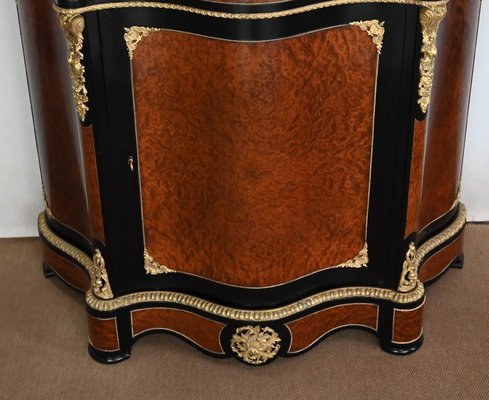 Napoleon III Cedar Burr Wood Buffet, Mid-19th Century-RVK-1440678