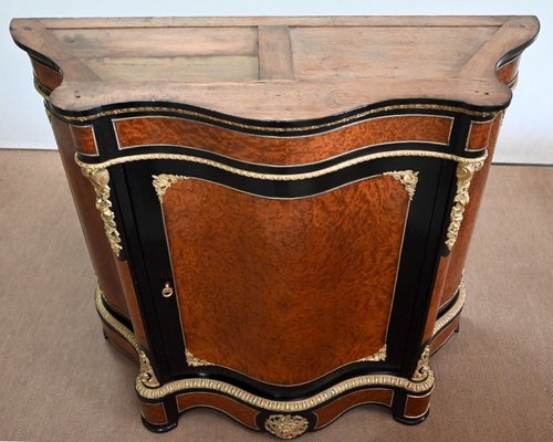 Napoleon III Cedar Burr Wood Buffet, Mid-19th Century-RVK-1440678