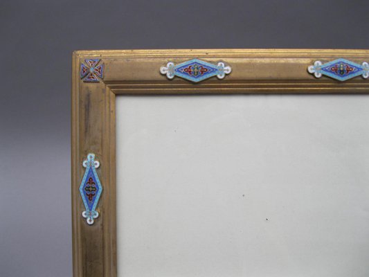 Napoleon Iii Cloisonne Enamel and Gilt Bronze Frames, Set of 2-CEJ-626813