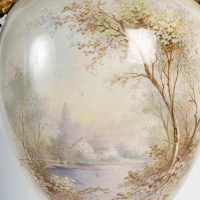 Napoleon III Covered Vases from Sèvres, Set of 2-WFS-2027350