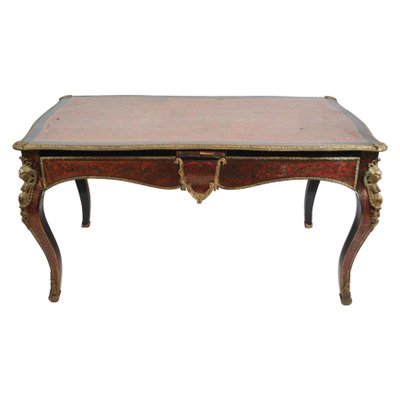 Napoleon III Desk in Boulle Marquetry-FGA-1106351