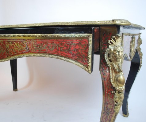 Napoleon III Desk in Boulle Marquetry-FGA-1106351