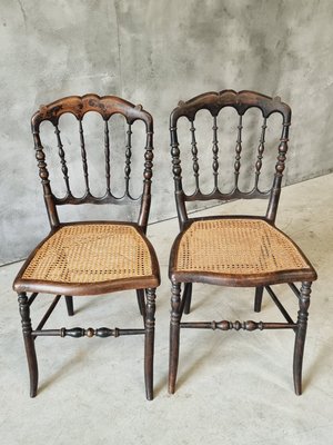 Napoleon III French Chairs Dining Chairs, Set of 2-IFQ-2028211