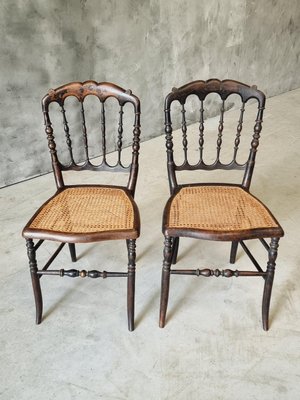 Napoleon III French Chairs Dining Chairs, Set of 2-IFQ-2028211