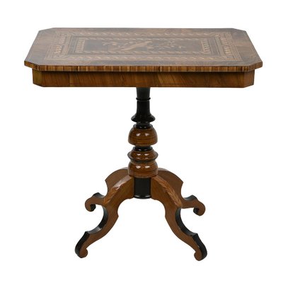 Napoleon III Games Table in Marquetry-NQ-1754780