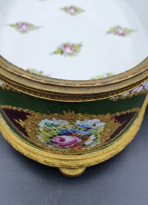 Napoleon III Gilded Porcelain Centerpiece-OZS-1343794