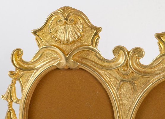 Napoleon III Gilt Bronze Double Photo Frame-WFS-1799830