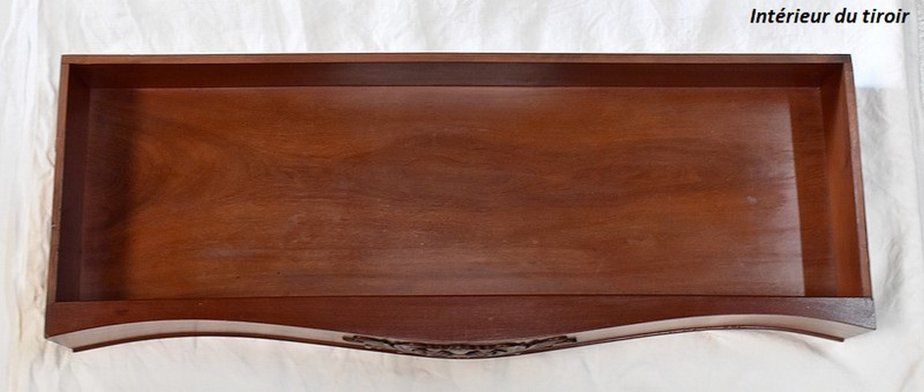 Napoleon III Mahogany Serving Shelving Console, 1850s-RVK-765218