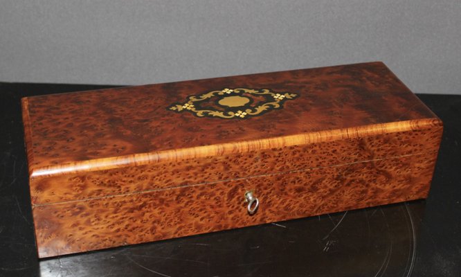 Napoleon III Marquetry Jewelry Box-BCR-1408520