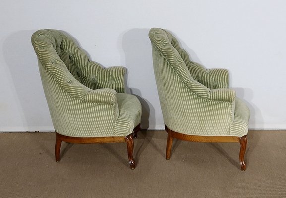 Napoleon III Mid 19th Century Armchairs, Set of 2-RVK-1146822