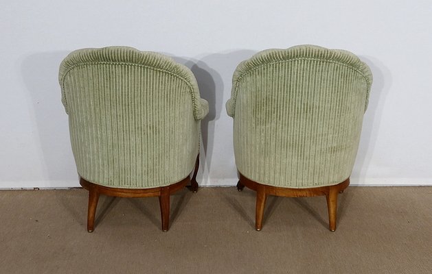 Napoleon III Mid 19th Century Armchairs, Set of 2-RVK-1146822