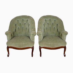 Napoleon III Mid 19th Century Armchairs, Set of 2-RVK-1146822