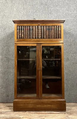 Napoleon III Notary Library with Concealed Secretary, 1860s-MWB-2035894