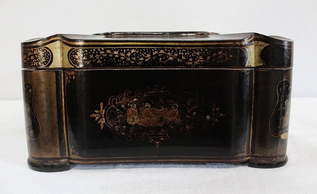 Napoleon III period Travel Box, Mid 19th Century-RVK-1054013