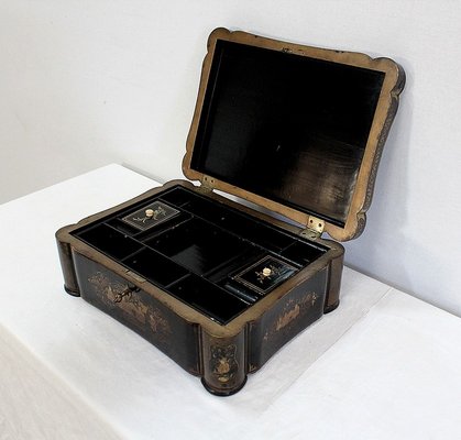 Napoleon III period Travel Box, Mid 19th Century-RVK-1054013