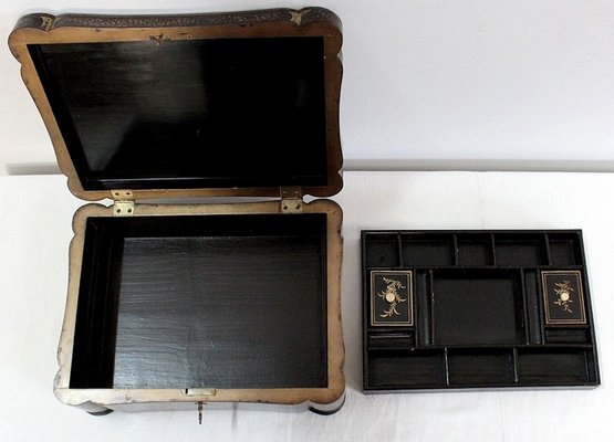 Napoleon III period Travel Box, Mid 19th Century-RVK-1054013