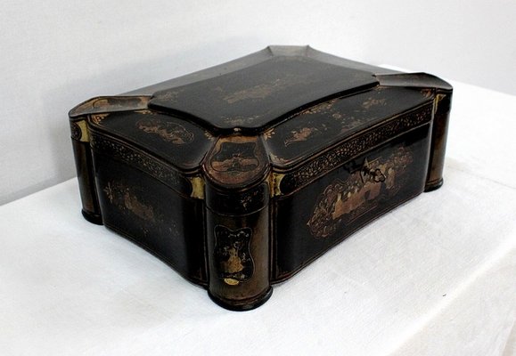 Napoleon III period Travel Box, Mid 19th Century-RVK-1054013