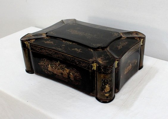 Napoleon III period Travel Box, Mid 19th Century-RVK-1054013