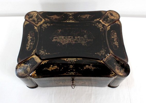 Napoleon III period Travel Box, Mid 19th Century-RVK-1054013