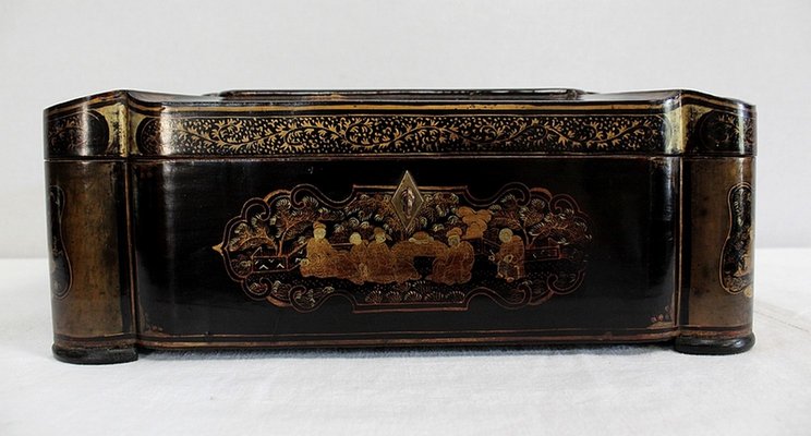 Napoleon III period Travel Box, Mid 19th Century-RVK-1054013