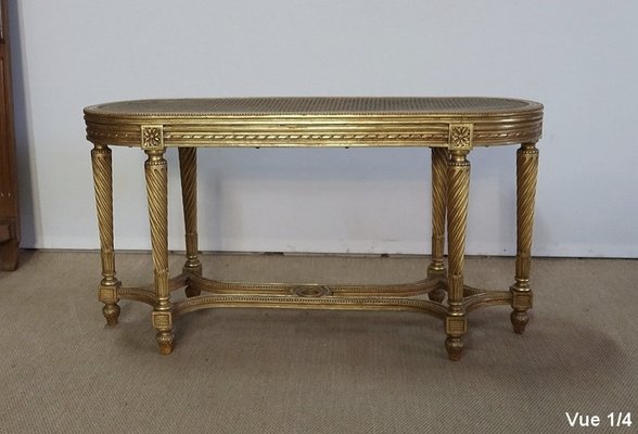 Napoleon III Piano Bench in the Style of Louis XVI-RVK-1118416