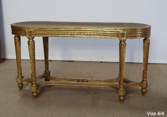 Napoleon III Piano Bench in the Style of Louis XVI-RVK-1118416