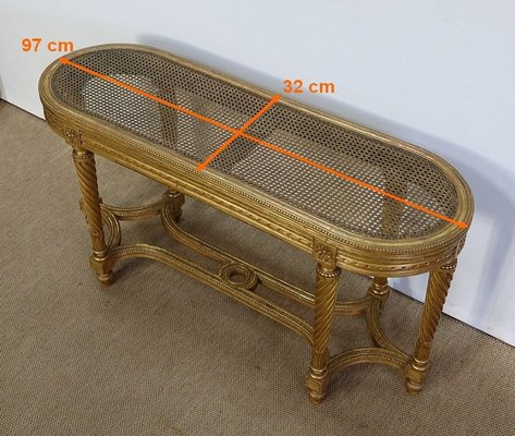 Napoleon III Piano Bench in the Style of Louis XVI-RVK-1118416