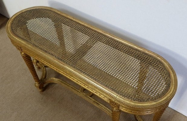 Napoleon III Piano Bench in the Style of Louis XVI-RVK-1118416