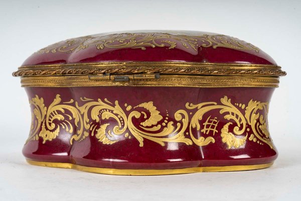 Napoleon III Porcelain Box from Sèvres-WFS-2031749