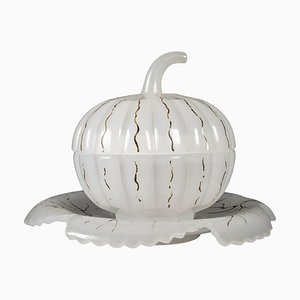 Napoleon III Pumpkin-Shaped Candy Box in Opaline-WFS-2031745