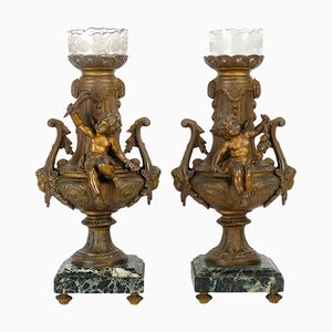 Napoleon III Regula Vases, 1800s, Set of 2-WFS-1807433