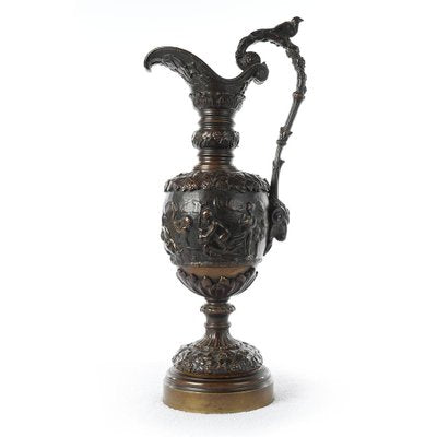 Napoleon III Renaissance Style Bronze Ewer-NQ-624761