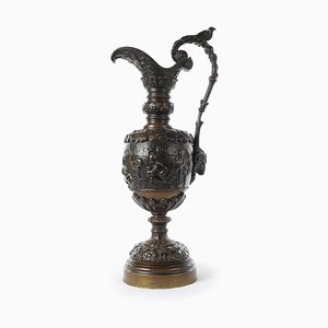 Napoleon III Renaissance Style Bronze Ewer-NQ-624761