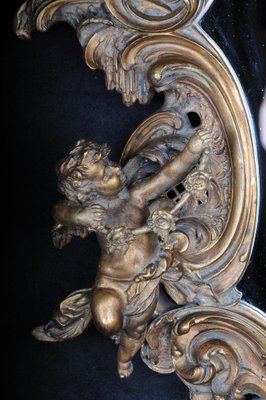 Napoleon III Rococo Wall Mirror, 1880s-FLW-1402197